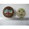 Image 1 : MINI CARVED MASK & LIDDED DISH BY PEARLITE