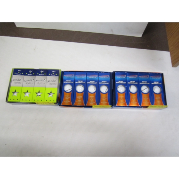 3 CASES OF NEW GOLF BALLS