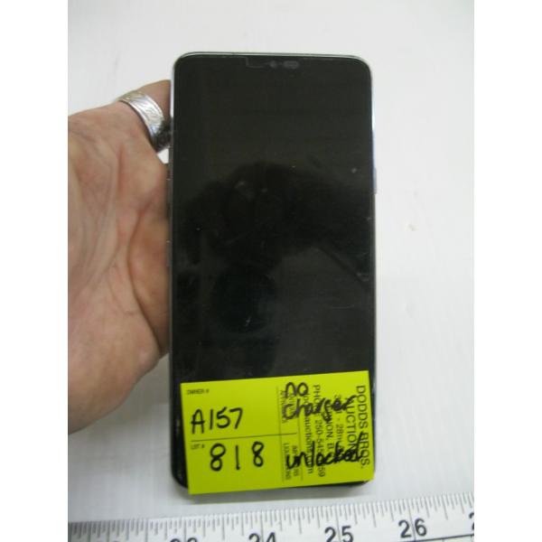 LG G7 PHONE - CRACKED BACK - NO CHARGER - UNLOCKED