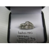Image 3 : LADIES 14KT WHITE GOLD DIAMOND RING, W/A $3,385, SZ 7 1/4