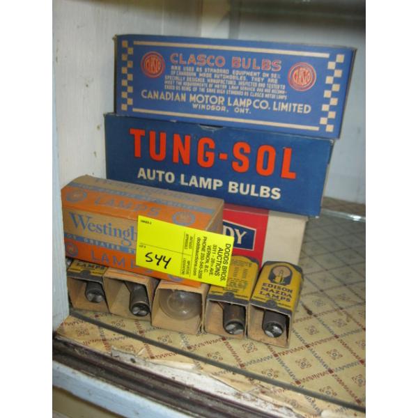 AUTO LAMPS - WESTINGHOUSE, TUNGSOLL, ETC.