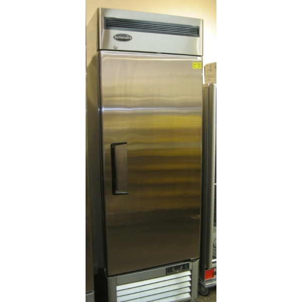 SUTTONAIRE SINGLE DOOR STAINLESS STEEL FREEZER - 27"X77"