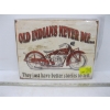 Image 2 : 2 INDIAN MOTORCYCLE SIGNS