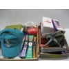 Image 1 : 2 BOXES MISC. - HAT, WATCHES, GLASSES, ETC.