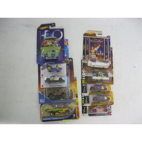 10 MUPPETS HOTWHEELS