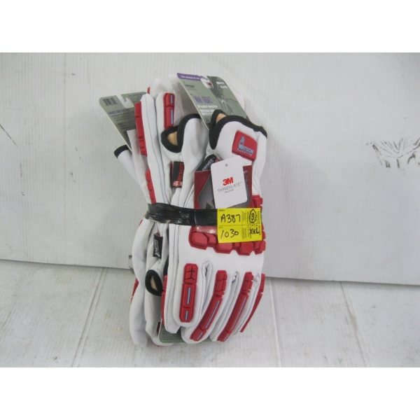 3 PAIR OF 2XL GLOVES