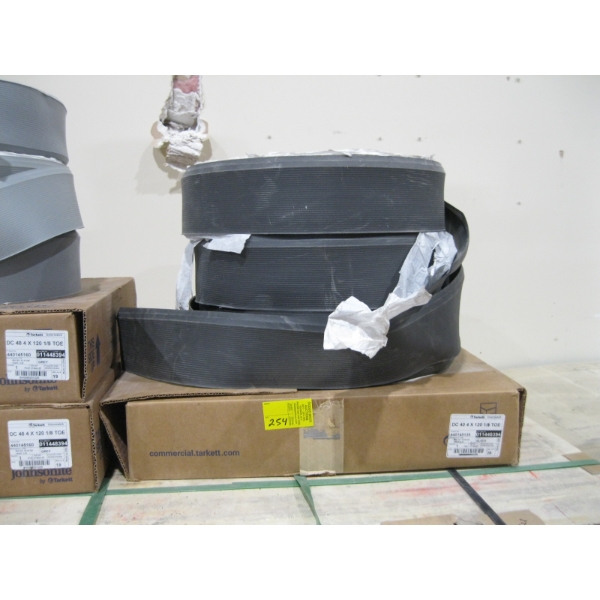 NEW BOX OF BLACK COVE MOLDING & 3 PARTIAL ROLLS