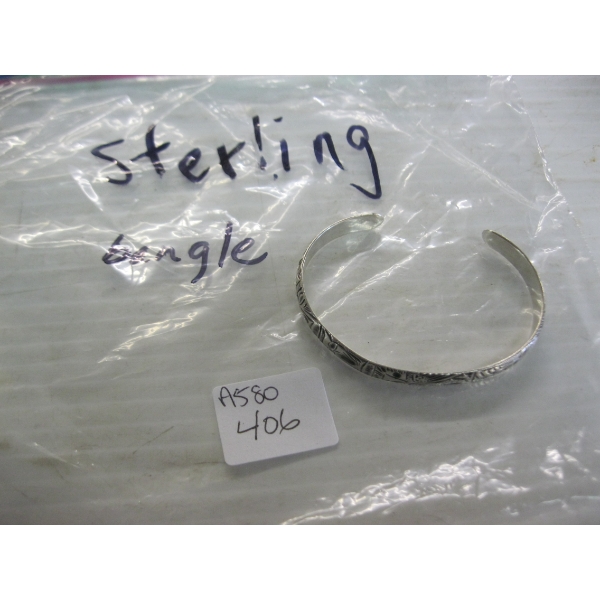 STERLING BANGLE