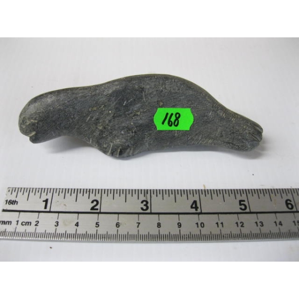 SOAPSTONE CARVING OF SEAL