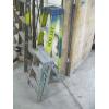Image 2 : SM. 4' FIBERGLASS & ALUMINUM STEPLADDER & A 2' WOOD STEPLADDER