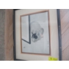 Image 2 : 3 FRAMED PICTURES - 2 OF CATS, 1 OF TIGER