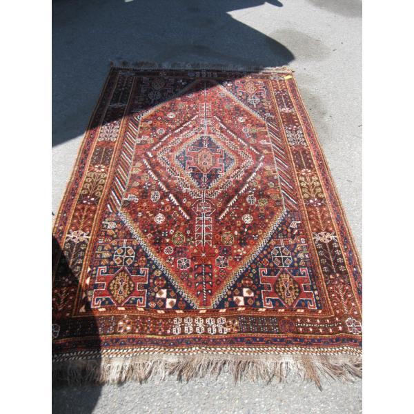 64"X108" HAND KNOTTED PERSIAN CARPET