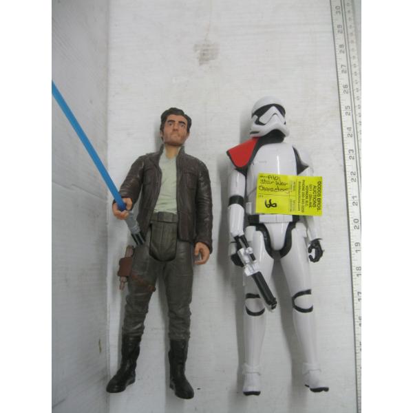 2 STAR WARS FIGURINES