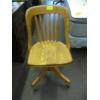 Image 1 : OAK DESK CHAIR ON CASTORS