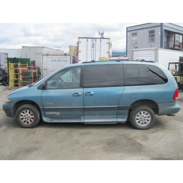 1999 PLYMOUTH MINI VAN, 190,551KMs, VIN 1P4GP4461XB596123