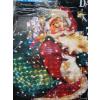 Image 3 : 48" LIGHTED SANTA FIGURINE