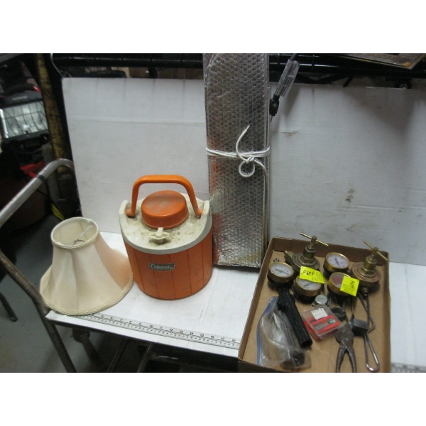 MISC. OXY ACETYLENE GAUGES, STRIKERS, ETC.
