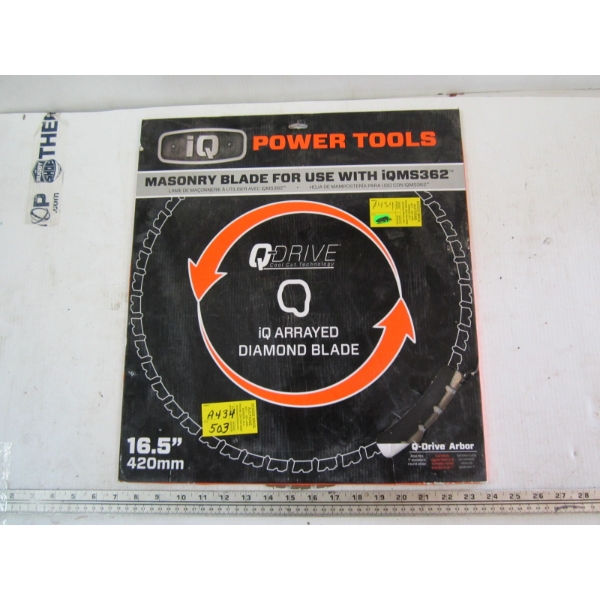 16.5" MASONRY BLADE
