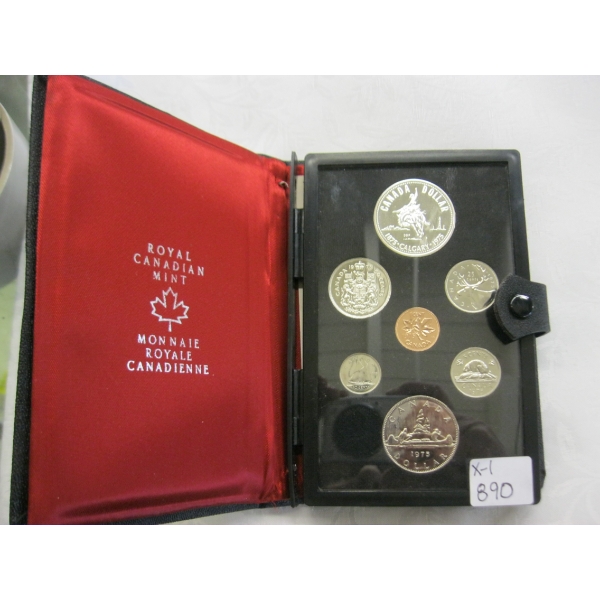 1975 ROYAL CDN MINT DOUBLE STRUCK COIN SET