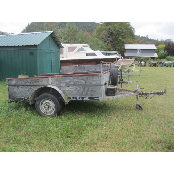 BOX STYLE UTILITY TRAILER