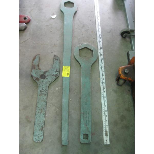 3 LG. WRENCHES