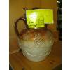 Image 1 : VICTORIAN SALT GLAZE JUG W/LID, BOURNE DERBYSHIRE