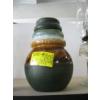 Image 3 : VINTAGE COBALT BLUE GLASS VASE & A GERMAN POTTERY VASE