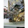 Image 2 : 2 BAGS OF ASST'D COSTUME JEWELLERY, BUTTONS, ETC.