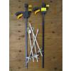 Image 1 : 4 TENT ANCHOR BOLTS & 2 QUICK GRIP CLAMPS