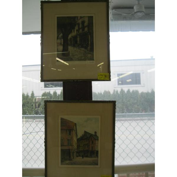 2 FRAMED PICTURES