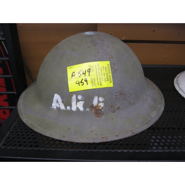 COLLECTABLE METAL HELMET