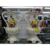 Image 1 : 2 CAPODIMONTE VASES