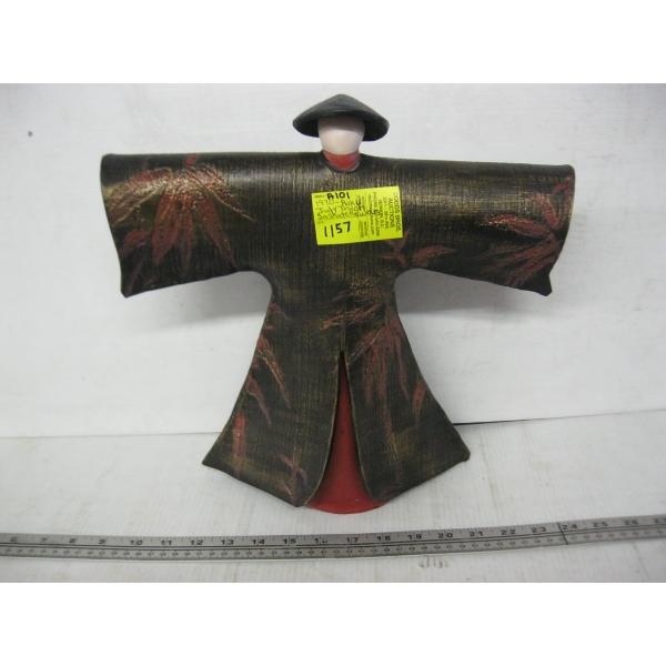 1970s RAKU FIGURINE