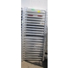 Image 3 : 2 ROLLING PAN RACKS