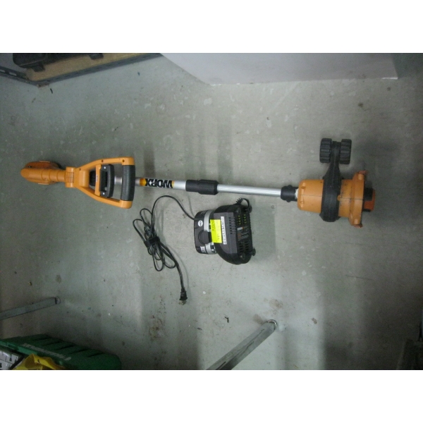 CORDLESS WORKS LAWN EDGER CUTTER