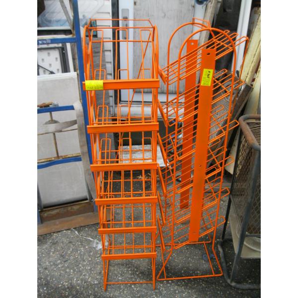 2 ORANGE RACKS