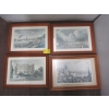Image 1 : SET OF 4 FRAMED PICTURES
