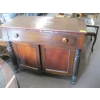 Image 1 : SINGLE DRAWER 2 DOOR ANTIQUE BARLEY TWIST LEG SIDEBOARD