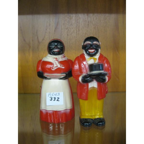 2 COLLECTABLE FIGURINES, S&Ps