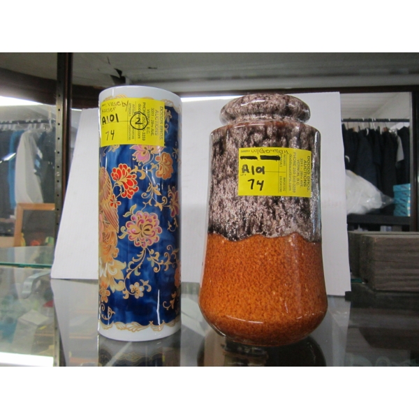 2 VASES - KAISER & WEST GERMAN