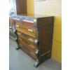 Image 2 : HEAVY 7 DRAWER ANTIQUE CHEST OF DRAWERS