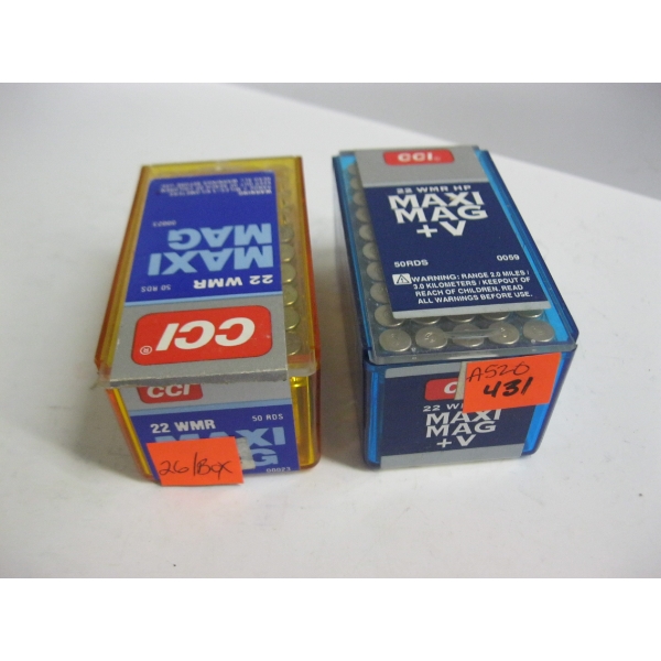 CCI 22 MAXI MAG|1X50, 1X26 ROUNDS