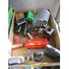 Image 2 : 2 BOXES OF MISC. OFFICE ITEMS, 2 NEW ENERGIZER BATTERY CHARGERS, ETC.