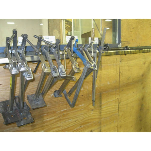 ASST. CLAMPS - VARIOUS CONDITION