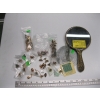 Image 1 : MISC. CUFFLINKS, TIE CLIPS, MIRROR, PINS, ETC.