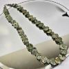 Image 1 : VINTAGE GREEN STONE NECKLACE