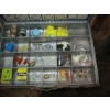 Image 4 : 6 DRAWER PARTS BIN W/CONTENTS & SM. WOODEN PARTS HOLDER W/CONTENTS