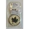 Image 1 : 2017 1 OZ. MAPLE LEAFE .999 SILVER CAMEO PROOF FINISH (PANDA) PRIVY $5 COIN (TAX EXEMPT)