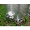 Image 5 : STAINLESS STEEL TANK BY TUSCANA INOX - APPROX. 6.5'X42" APPROX 2000L W/LID