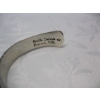 Image 5 : STERLING SILVER (.924) & 14KT GOLD TURQUOISE BRACELET, 57G